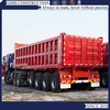 Rear Tipping Side Dump 4 axles Tipper Trailer