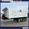 Transport sand stone 60Tons three axles Hyva cylinder dump trailer