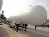 Tri-axle 50CBM 60000 liters LPG tank trailer