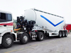 4 axles 60cbm tank transport bulk powder cement tanker trailer