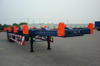 Two axles solid tires port use skeleton container chassis terminal trailer