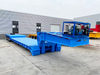 Dolly equiped heavy duty lowbed semi trailer