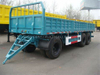 Draw bar 20T drop side 2 axles towing trailer