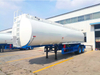 Tri-axle 45000 liters transport oil tank fuel tanker trailer