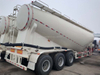 4 axles 60cbm tank transport bulk powder cement tanker trailer