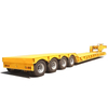 Front loading gooseneck detachable lowbed semi trailer