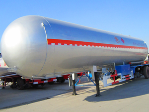 Tri-axle 50CBM 60000 liters LPG tank trailer