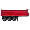 Transport sand stone 60Tons three axles Hyva cylinder dump trailer