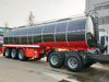 Three axles steel tank transport chemical liquid tanker trailer