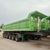 Heavy duty transport stones rear dump truck trailer