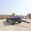 Towing draw bar 20T flatbed full trailer