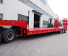 2 lines 4 axles transport heavy machine lowbed trailer