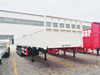 Transport boxes of bottle beer 4 axles air suspension system drom side wall trailer