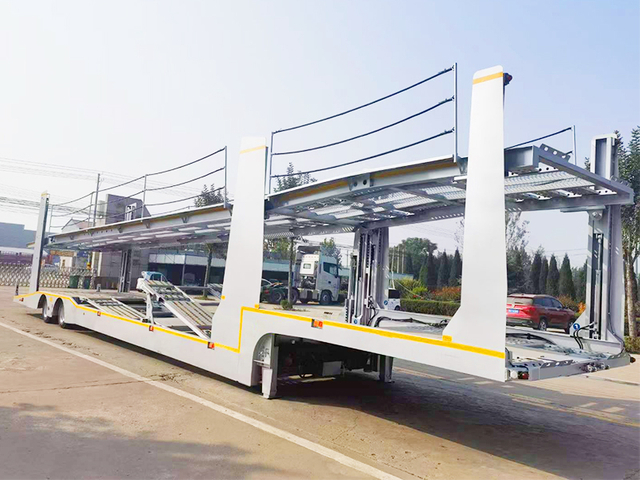 Russia OTTC certified car carrier semi trailer